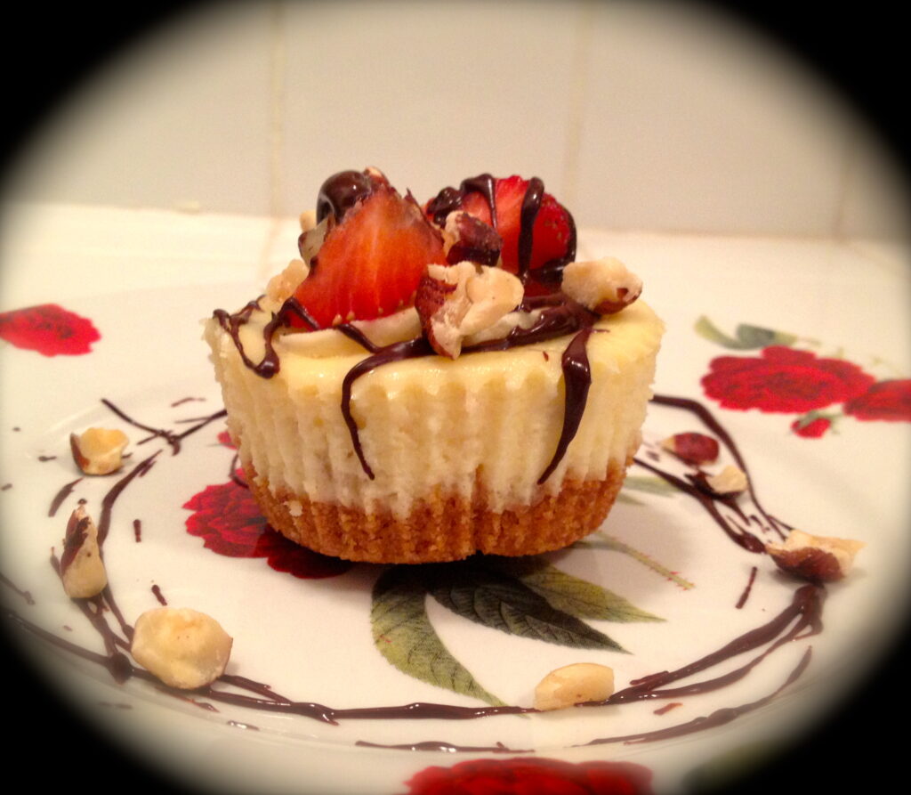 Banana Split Cheesecakes